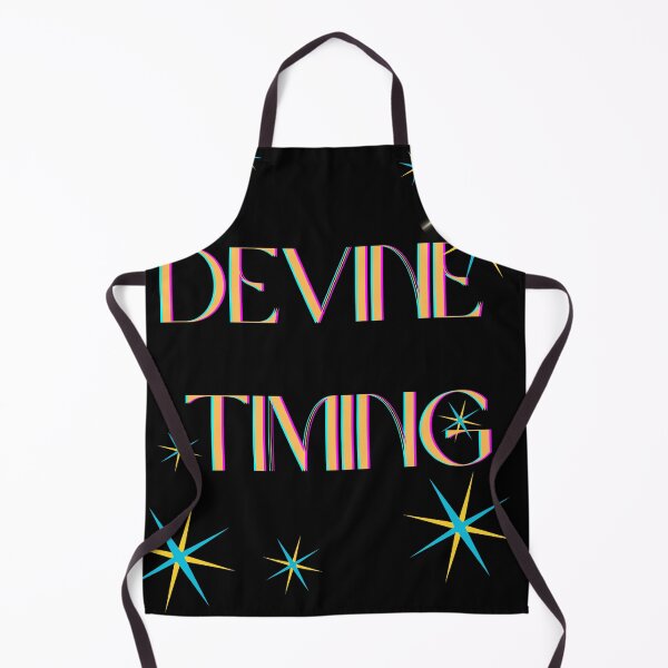 Item preview, Devine Timing - Black Background Glowing Gold Design designed and sold by Extremeallie.