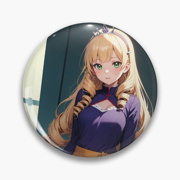 Item preview, Heanna Sumire Love Live! Liella Anime Art | Blonde Hair Princess Dress Aesthetic designed and sold by iloveanimechibi.