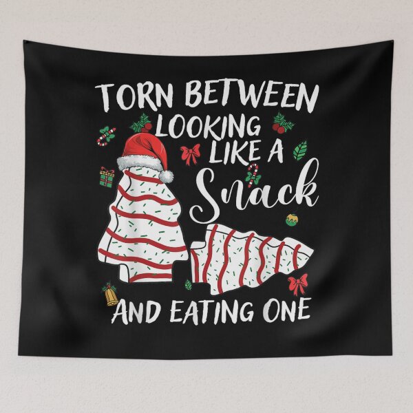 Item preview, Torn Between Looking Like A Snack And Eating One Christmas Cookie designed and sold by Serene woods.