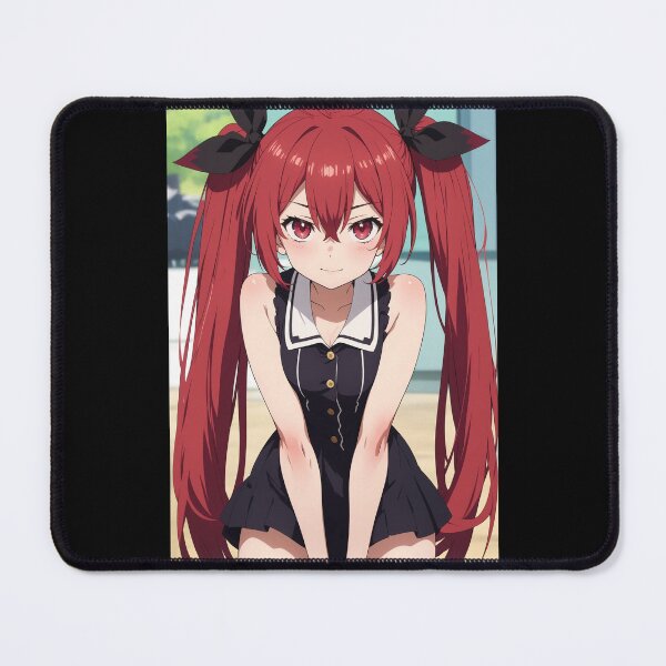 Item preview, Itsuka Kotori Date A Live Anime Art | Red Hair Twin Tails Commander Aesthetic designed and sold by iloveanimechibi.