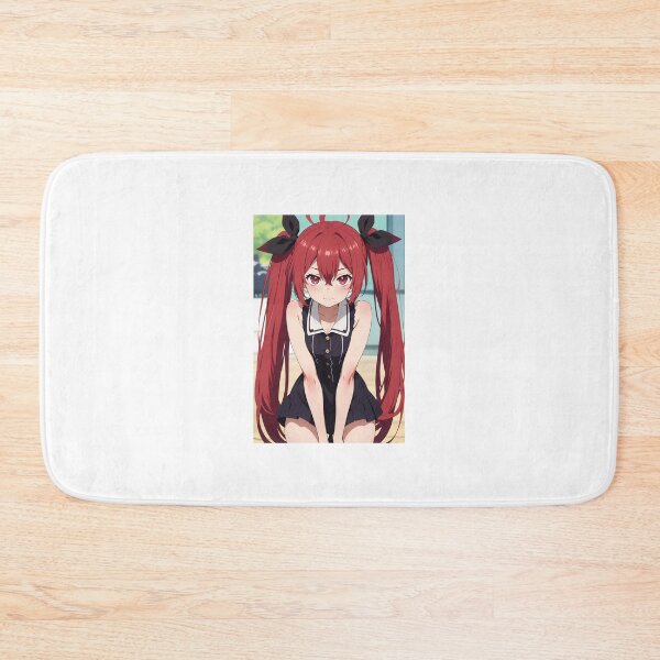 Item preview, Itsuka Kotori Date A Live Anime Art | Red Hair Twin Tails Commander Aesthetic designed and sold by iloveanimechibi.