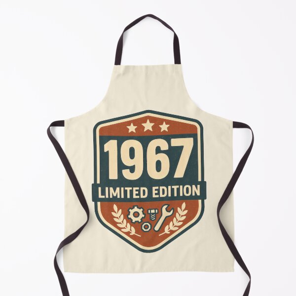 Item preview, 1967 Limited Edition Vintage Badge with Mechanical Icons and Laurel Motif designed and sold by SplashTastic.
