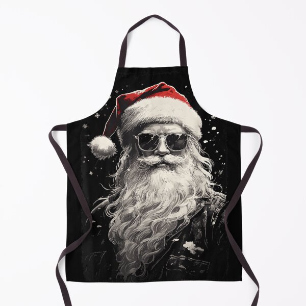 Item preview, Cool Santa Claus Black And White Graphic Art Sunglasses Beard designed and sold by Serene woods.
