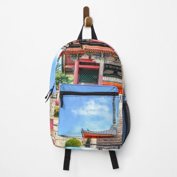 Item preview, Red Black and White Building Structure Surrounded by Trees in Japan designed and sold by Ataqhin.