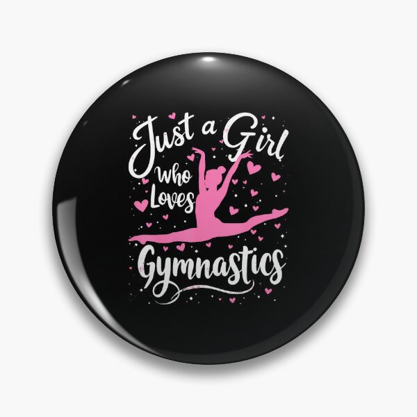 Item preview, Gymnast Just A Girl Who Loves Gymnastics designed and sold by DoraBlanche.