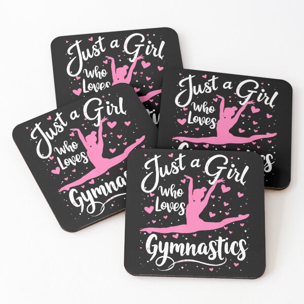 Item preview, Gymnast Just A Girl Who Loves Gymnastics designed and sold by DoraBlanche.