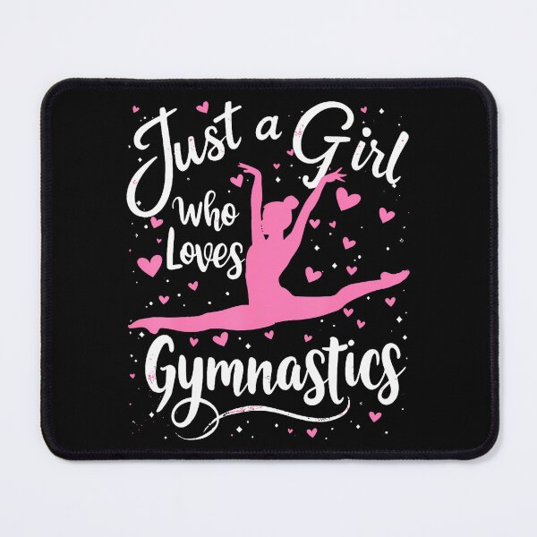 Item preview, Gymnast Just A Girl Who Loves Gymnastics designed and sold by DoraBlanche.