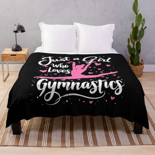 Item preview, Gymnast Just A Girl Who Loves Gymnastics designed and sold by DoraBlanche.