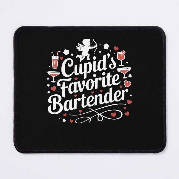 Item preview, Cupids Favorite Bartender Funny Valentine Drink designed and sold by KristyCharleen.