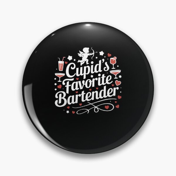Item preview, Cupids Favorite Bartender Funny Valentine Drink designed and sold by KristyCharleen.