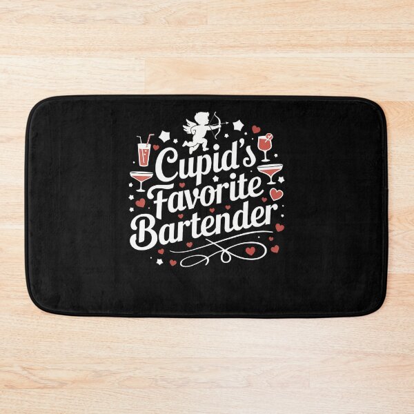 Item preview, Cupids Favorite Bartender Funny Valentine Drink designed and sold by KristyCharleen.