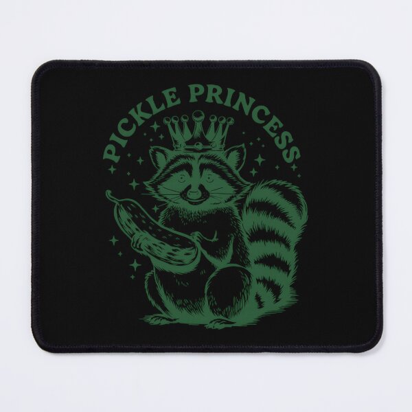 Item preview, Pickle Princess Funny Pickles Lover Raccoon Foodie designed and sold by znkeaaxrh99.