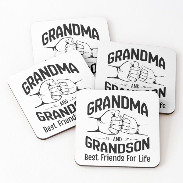 Item preview, “Grandma And Grandson — Best Friends For Life” – Family Love T-Shirt / Gift Design designed and sold by Teetreasure2.