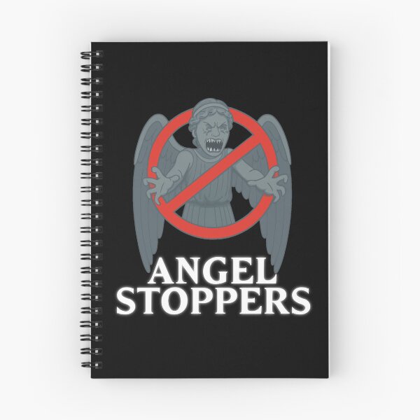 Item preview, Angel Stoppers white font designed and sold by jakersvelmax.