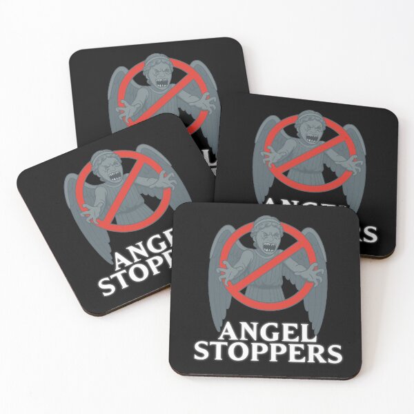 Item preview, Angel Stoppers white font designed and sold by jakersvelmax.