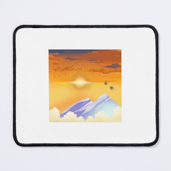 Item preview, Mountain Top Sunset designed and sold by FluffyStitch626.