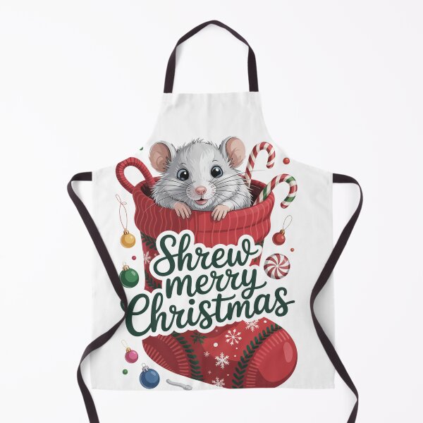 Item preview, Christmas happy new year Shrew T-Shirt – Kawaii Holiday Mouse Design, Funny Winter Animal Tee, Cute Xmas Gift Idea for Kids & Adults designed and sold by kaka8888.