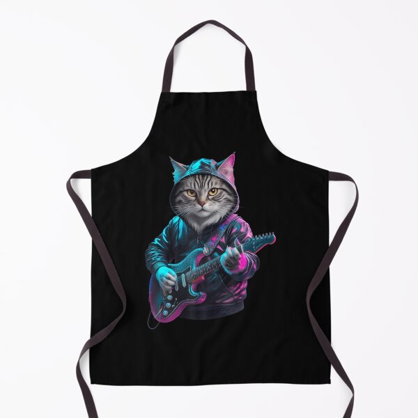 Item preview, Cat Playing Guitar Rock And Roll Rock Star For Kid designed and sold by KristyCharleen.