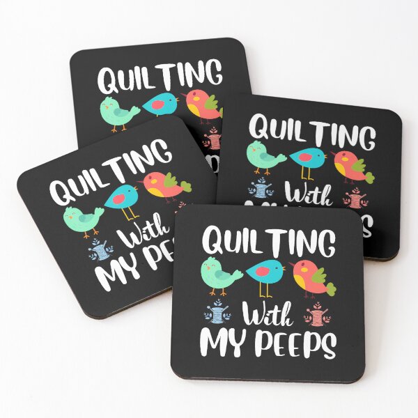 Item preview, Quilting With My Peeps Funny Sewing Quilting Lover designed and sold by DeannaAntoin.