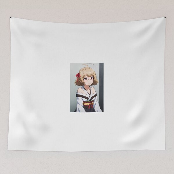 Item preview, Kagami Kusakabe Chivalry of a Failed Knight Anime Art | Glasses Kimono Aesthetic designed and sold by iloveanimechibi.