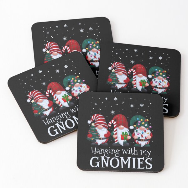 Item preview, Hanging With My Gnomies Christmas Gnomes Holiday Friends Fun designed and sold by AnsadoWinu.