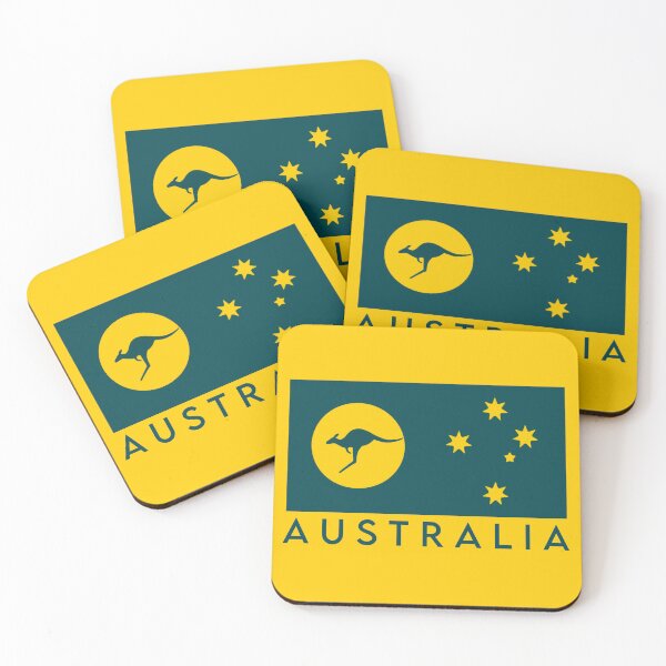 Item preview, Kangaroo Sun Flag title Australia  designed and sold by Kangaroo Sun.