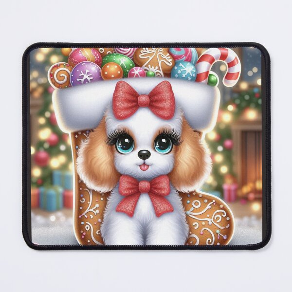 Item preview, Gingerbread Snuggles: A Christmas Poodle Delight designed and sold by ADCSunshine.