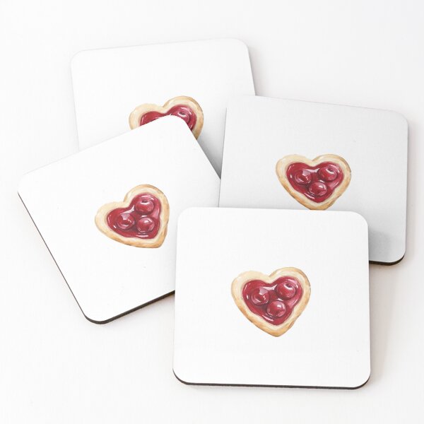 Item preview, Valentine Heart Cookie Watercolor Pattern designed and sold by Verycutethings.