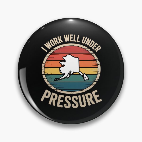 Item preview, I Work Well Pressure Distressed Scuba Diving Diver designed and sold by Rotasiin.