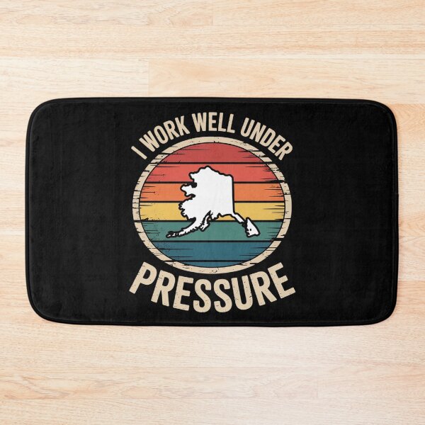 Item preview, I Work Well Pressure Distressed Scuba Diving Diver designed and sold by Rotasiin.