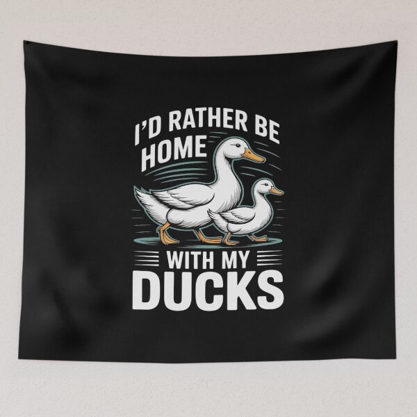Item preview, I’d Rather Be Home with My Ducks designed and sold by Rotasiin.