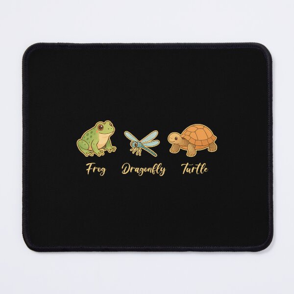 Item preview, Frog Dragonfly Turtle Subtle Political Humor Joke Anti 47Th designed and sold by KristyCharleen.