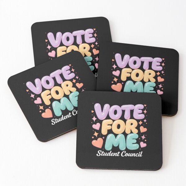 Item preview, Vote Me Student Council Vibes School Election Day designed and sold by TaraAnnie.