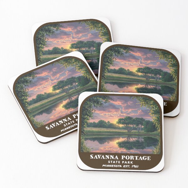 Item preview, Vintage Savanna Portage State Park (Minnesota State Park) designed and sold by RabbitK.