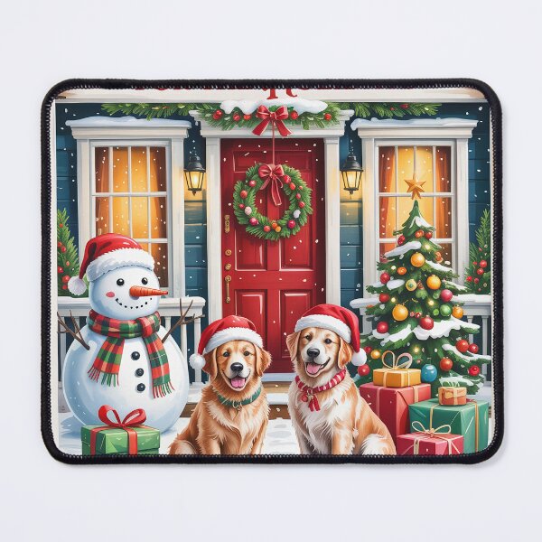 Item preview, Home for the Holidays Santa’s Helpers Christmas Illustration designed and sold by LunaPixelStudio.