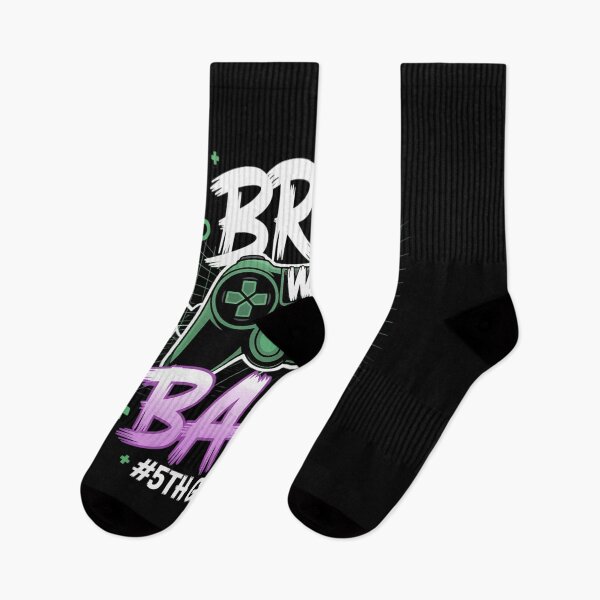 Item preview, Bruh We Back 5th Grade Back to School Gamer Level Boys designed and sold by Rrettgison.