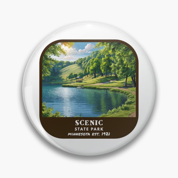 Item preview, Vintage Scenic State Park (Minnesota State Park) designed and sold by RabbitK.