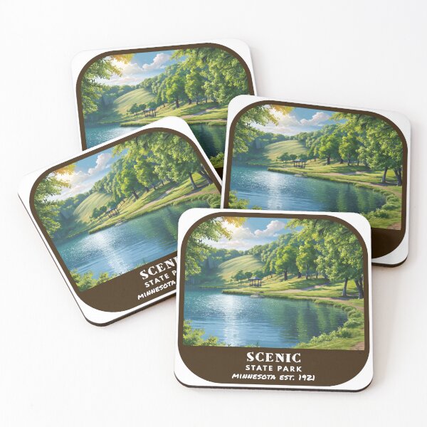 Item preview, Vintage Scenic State Park (Minnesota State Park) designed and sold by RabbitK.