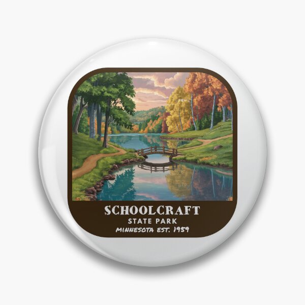 Item preview, Vintage Schoolcraft State Park (Minnesota State Park) designed and sold by RabbitK.