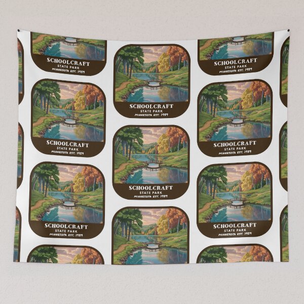Item preview, Vintage Schoolcraft State Park (Minnesota State Park) designed and sold by RabbitK.