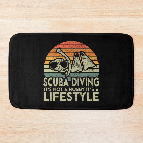 Item preview, Retro Scuba Diving Lifestyle Scuba Diver designed and sold by DeannaAntoin.