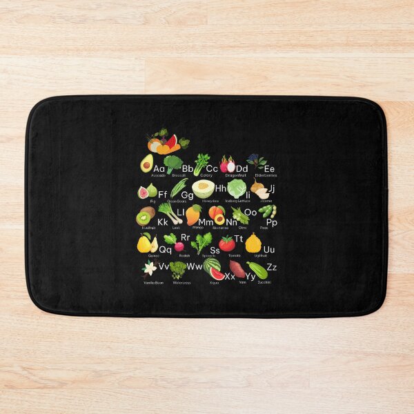 Item preview, Vegetable Alphabet Abc's Fruit Veggie Vegan Gardening designed and sold by LynneMarisa.