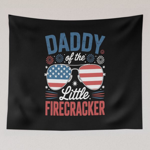Item preview, Daddy Of The Little Firecracker 4th Of July Dad designed and sold by Rrettgison.