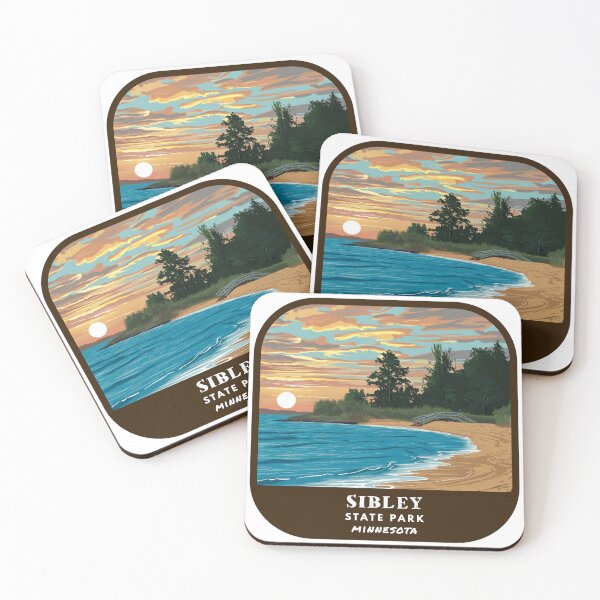 Item preview, Vintage Sibley State Park (Minnesota State Park) designed and sold by RabbitK.