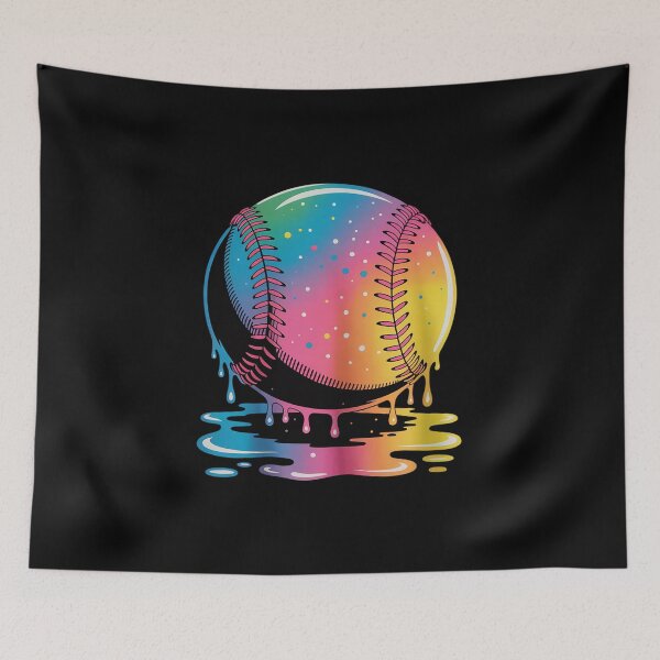 Item preview, Ice Cream Drip Baseball Spots Baseball Drip for Girls Boys designed and sold by LinlinsDemons.