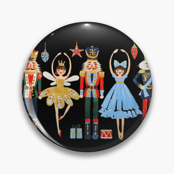 Item preview, Nutcracker Ballet Characters Christmas Watercolor Fairy Tale Art designed and sold by Denenberg Jardel.