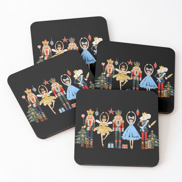 Item preview, Nutcracker Ballet Characters Christmas Watercolor Fairy Tale Art designed and sold by Denenberg Jardel.