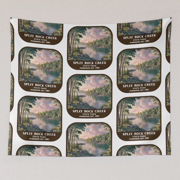 Item preview, Vintage Split Rock Creek State Park (Minnesota State Park) designed and sold by RabbitK.