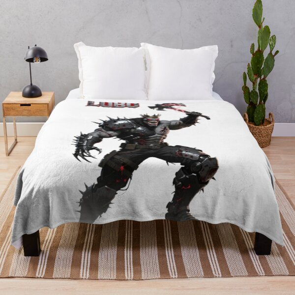 Item preview, Savage Alien Warrior with Lightning Axe – Dark Sci-Fi Art designed and sold by DESIGNONET.