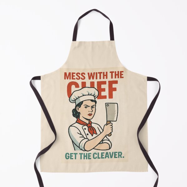 Item preview, ✨Mess with the chef — get the cleaver. designed and sold by WheelieGdArt.